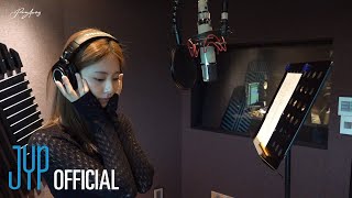 TZUYU quotRun Awayquot Recording Behind [upl. by Nahraf561]