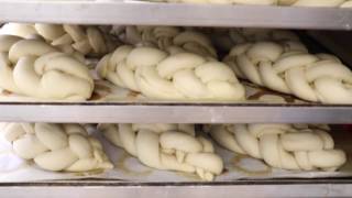 The Happening Bagel Bakery  London  Making Challah Bread [upl. by Lalib29]