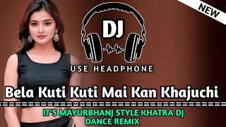 New Santali Dj Song 2024  Bela Kuti kuti Mai Kan Khajuchi  New Jhumar Khatra Dj Dance Remix [upl. by Acirre]