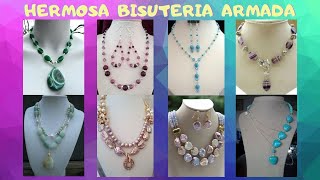 BISUTERIA ARMADA 😍 IDEAS PARA HACER BISUTERIA💍 [upl. by Mariette]