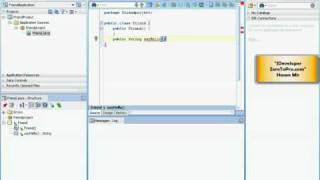 Oracle Developer  Creating Your First Java Class [upl. by Sinylg987]