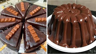 100 So Yummy Cake Decorating Compilation 🍫🍫  Satisfying Chocolate Cake Decorating Recipe [upl. by Eniwtna628]