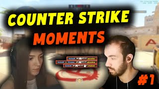 COUNTER STRIKE MOMENTS 1 cs2 csgo counterstrike2 [upl. by Im]