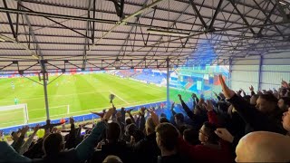 Chesterfield Fans Away at Oldham Athletic  Joe Quigley Goal 16032024 [upl. by Joya]