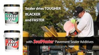 SealMaster Pavement Sealer Additives — Asphalt Sealcoating [upl. by Rankin188]