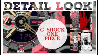 GShock ONE PIECE  Complete Explanation and Detailed Look  GA110JOP  LUFFY  Review and Unboxing [upl. by Bucher]