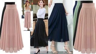 superb collection of formal office wear plated style midi skirtspencil skirt amphline skirts designs [upl. by Debbie713]