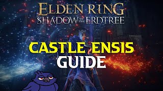 How To Get through Castle Ensis in Elden Ring Shadow Of The Erdtree DLC  Imbued Sword Key Location [upl. by Reece]