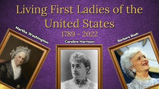 A Timeline of Living First Ladies of the United States [upl. by Ynohtona]