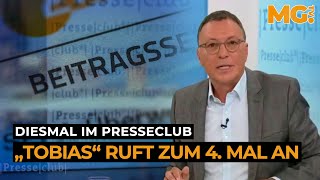 quotTOBIASquot ruft zum 4 Mal an  diesmal im PRESSECLUB  FreeGeorgThiel [upl. by Irek]