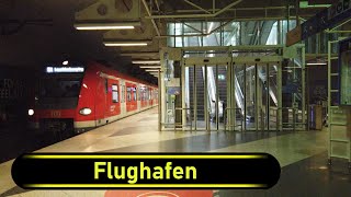 SBahn Station Flughafen  Munich 🇩🇪  Walkthrough 🚶 [upl. by Aryam]