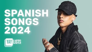 SPANISH SONGS 2024  BEST LATINO MUSIC 2024  MUSIC MIX REGGAETON 2024 [upl. by Enitsej]