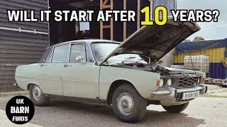 Garage Find Rover P6 V8 Roars Againish [upl. by Olivier]