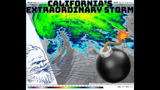 California Weather Monster Storm Imminent [upl. by Barthelemy]