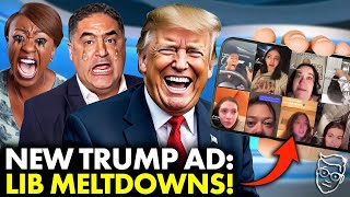 Trump Drops Hysterical New Ad ROASTING Libs Unhinged Election Night Meltdowns 🤣 [upl. by Llenrac]