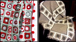 Granny Square Blanket Patterns Unique Impressive Ideas [upl. by Elmaleh]