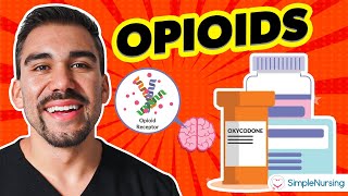 Opioid Pain Pharmacology Analgesics Nursing RN PN for NCLEX [upl. by Nyl968]