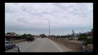 Gary IN to Chicago IL I80W I94W [upl. by Anon]