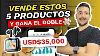 5 PRODUCTOS GANADORES para VENDER FACIL y RAPIDO 2024 💸 [upl. by Hayila]