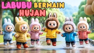 LAGU LABUBU BERMAIN HUJAN  LAGU ANAK INDONESIA labubu laguanakindonesia laguedukasi [upl. by Dexter]