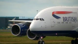 British Airways A380  Training and Promotion Flight To Shannon [upl. by Lazare]