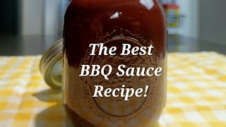 Homemade BBQ Sauce Recipe [upl. by Ayokal]