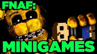 FNAF 10 MELHORES MINIGAMES Five Nights at Freddys [upl. by Donegan74]