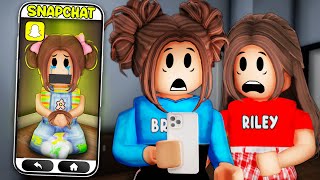 STALKER KIDNAPPED MY 8 YEAR OLD In Roblox Snapchat [upl. by Aynahs]