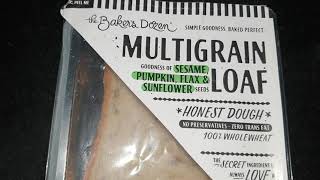 The Bakers Dozen  Multi Grain Bread loaf  Review [upl. by Fortunio474]