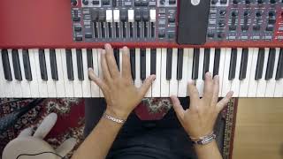 VIENI A VEDERE PERCHE Piano Tutorial Cesare Cremonini  Accordi [upl. by Yllehs]