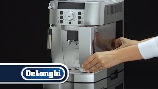 DeLonghi ECAM Fully Automatic EspressoCappuccino Machine How to Get Started [upl. by Ernesta]