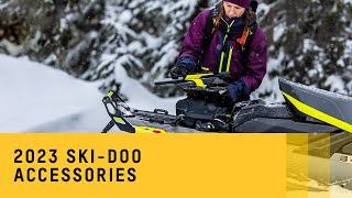 2023 SkiDoo Snowmobile Accessories [upl. by Nnairb]