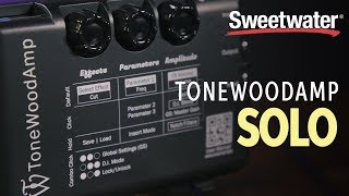 ToneWood Amp SOLO Acousticelectric Guitar Effects Demo [upl. by Aaberg]