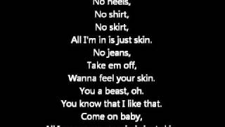 Skin  Rihanna Lyrics [upl. by Noremmac]