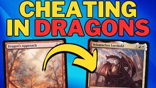 Crazy BROKEN Dragon deck in Timeless  MTGA Timeless [upl. by Ikila]