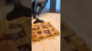 Would you eat this Cinnamon Nutella toast pie shorts asmr nutella chocolate fypシ゚ fypp fyp [upl. by Adieno]