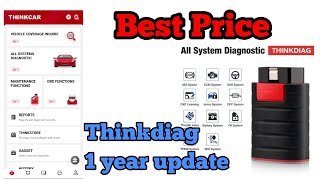 Thinkdiag with original application 1 Year update Best Price  Thinkdiag plus application [upl. by Analem]