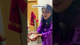 Snowfall in Islamabad natashawaqas natashawaqasvlogs shorts youtubeshorts [upl. by Raphaela]