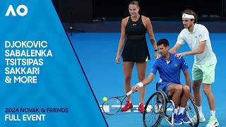 Djokovic Sabalenka Tsitsipas Sakkari amp More  Full Charity Event  Australian Open 2024 [upl. by Akem]