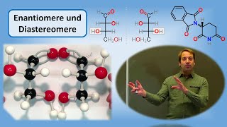 NEU  Chemie Teil 23 Enantiomere und Diastereomere [upl. by Anitnatsnok]