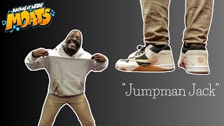 Arthur Moats Styling The Air Jordan quotJumpman Jackquot TR quotSailquot Sneakers Travis Scott [upl. by Itraa]