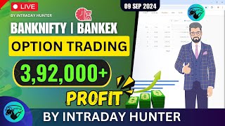 Live Intraday Trade  Bank nifty Option Trading by Intraday Hunter [upl. by Iat]