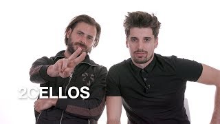 2CELLOS on their signature sound and the future of classical music [upl. by Retsila432]