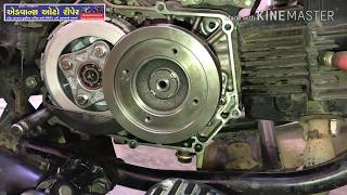 how to change clutch plate Hero Passion Pro [upl. by Conney]