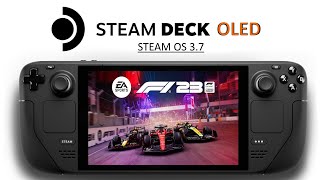 F1 23 Steam Deck OLED Performance  Steam OS 37 Formula 1 23 Gameplay Settings [upl. by Stanley]