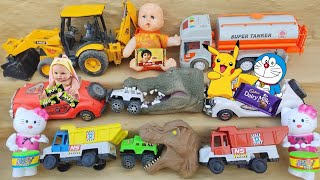 gadi wala cartoon  toy helicopter wala video  train jcb dumper jeep tractor 240 dollar investment [upl. by Aela636]