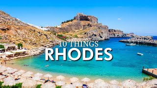 Top 10 Things To Do in Rhodes Greece [upl. by Bohannon]