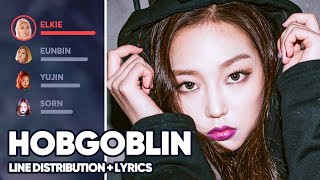 CLC  Hobgoblin Line Distribution  Lyrics Color Coded PATREON REQUESTED [upl. by Byrann]