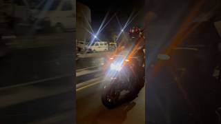 Night ride with my beast z900 trendingshorts shortfeed motovloggers subscribemychannel [upl. by Kean]