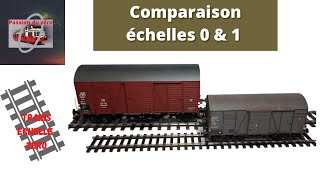 Echelles zéro au 1435 ou échelle 1 au 132 de trains miniatures [upl. by Norej828]